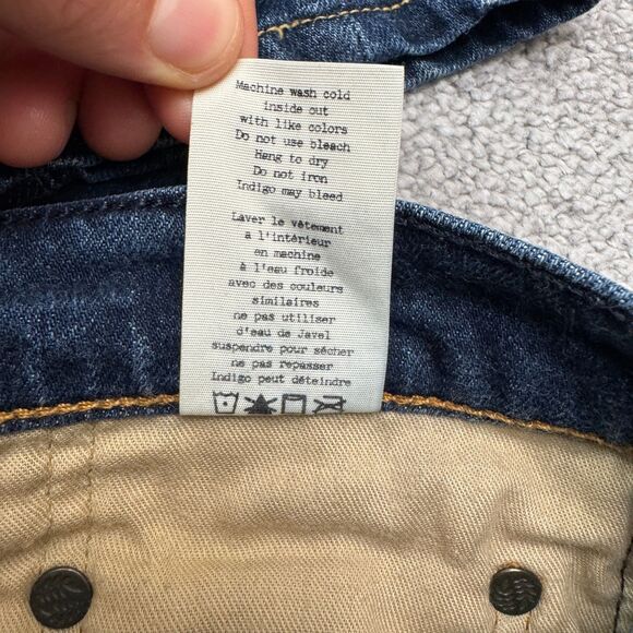 Rag & Bone Standard Issue Fit 2 Slim Selvedge Denim Jeans Mens 30 Button Fly L27 - Picture 16 of 16